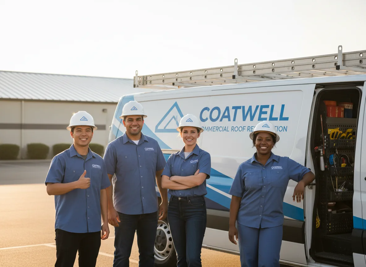 Commercial roof coating company in Dilltown, PA